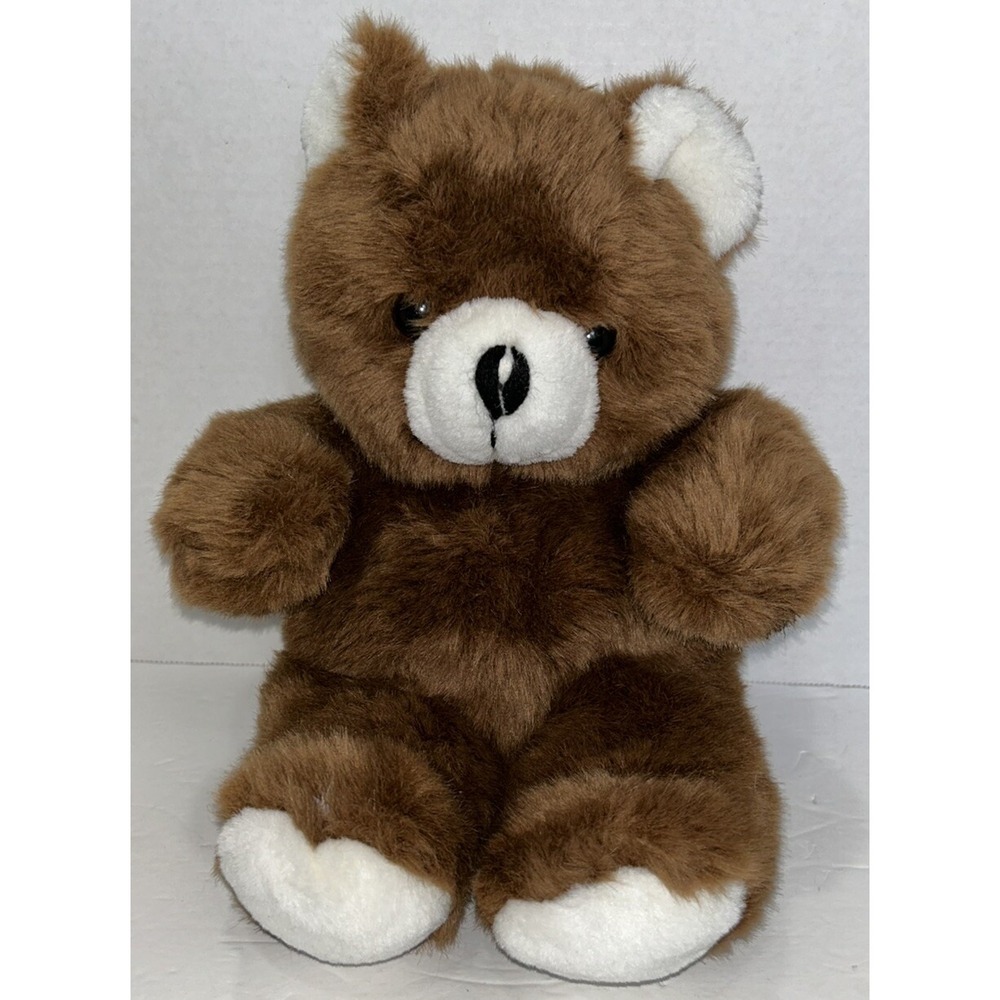 Goffa Teddy Bear  Brown Plush Stuffed Animal Toy Super Soft Fuzzy 9" Cuddly‎